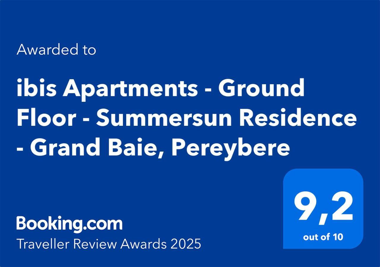 Ibis Apartments - Ground Floor - Summersun Residence - Grand Baie, Pereybere Exteriör bild